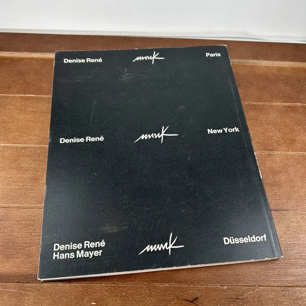Mack, Denise Rene Hans Mayer Galerie Dusseldorf Paris New York Art Catalog Book